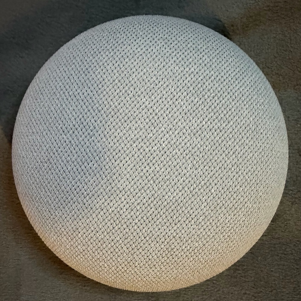 Google Nest Mini 2nd Gen in Light Gray